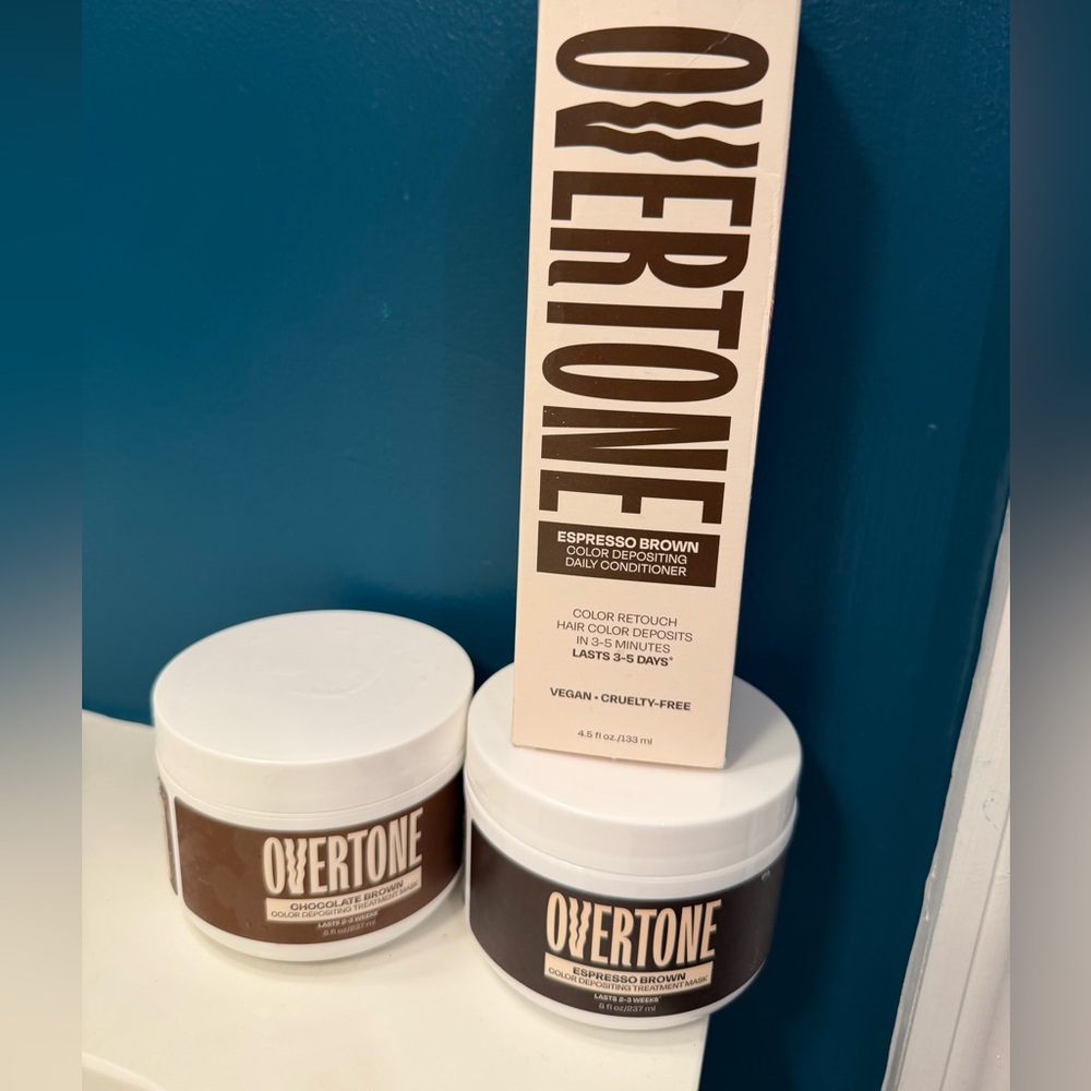 Overtone hair dye supplies